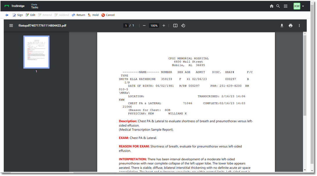 transcription in acrobat