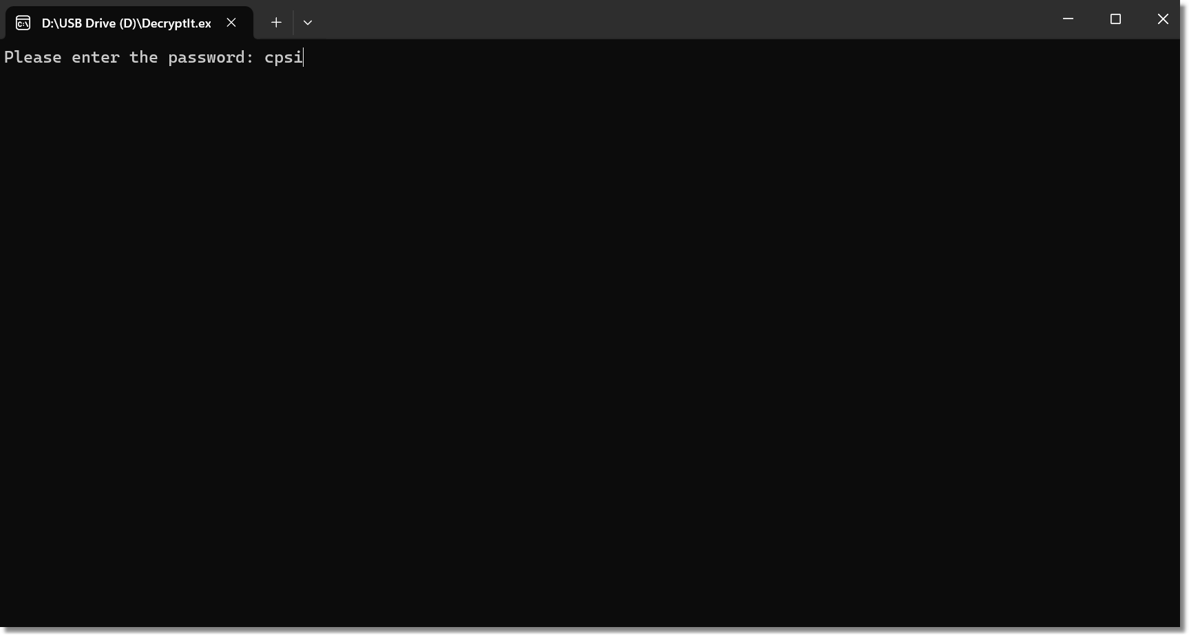 wc decrypt