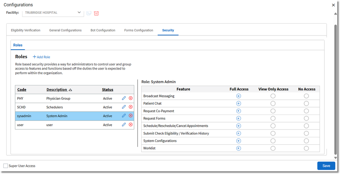 configurations_security