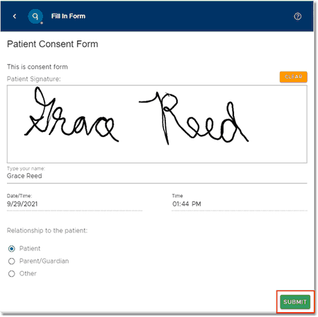 signature