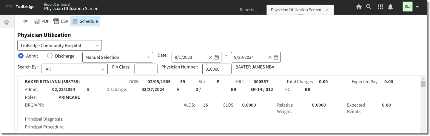 wc phys utilization
