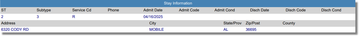 pt info stay