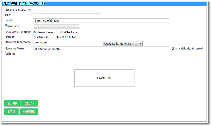 checkbox