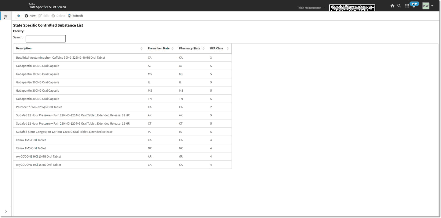 state spec cs table