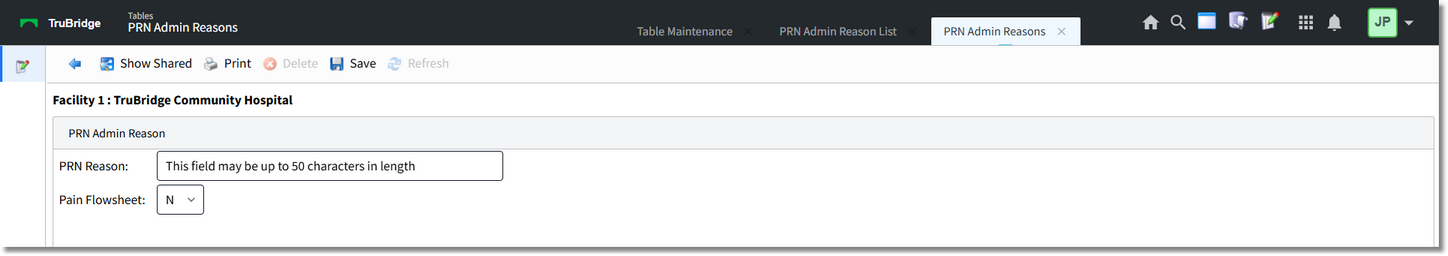 prnadmin.reasons