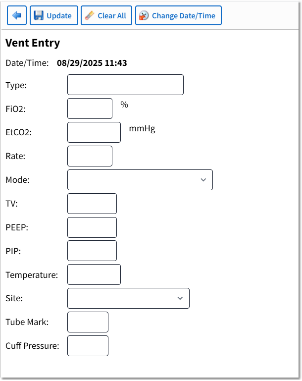 Vent Entry