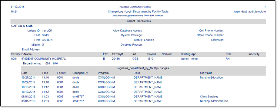 change_log_login_department_by_facility_report