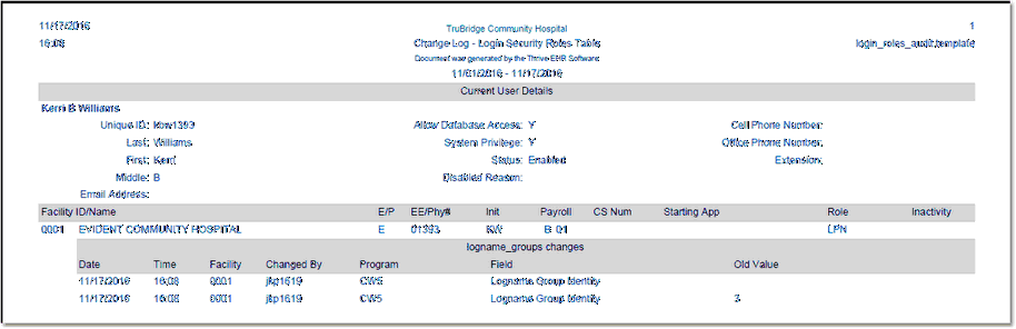 change_log_login_security_roles_table_report
