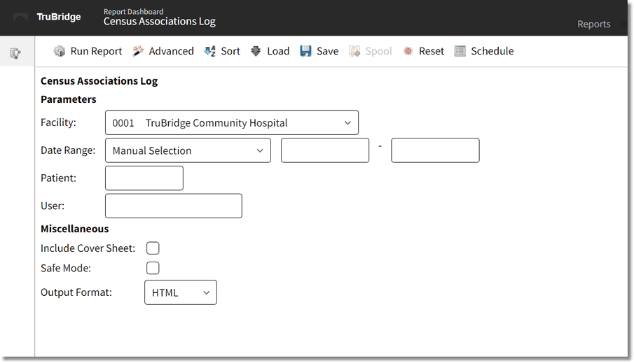 wc census associations log