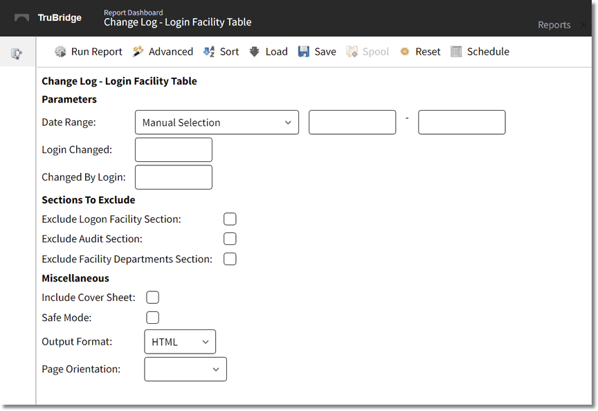 wc cl login facility