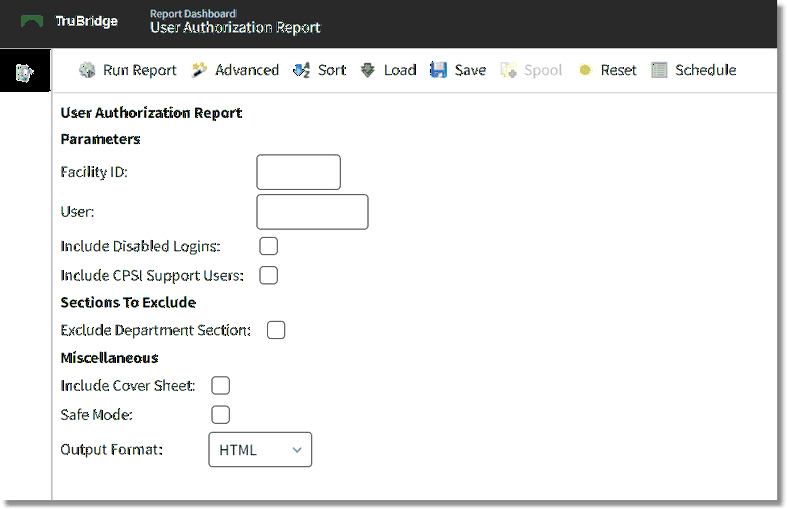 wc user authorization parameters